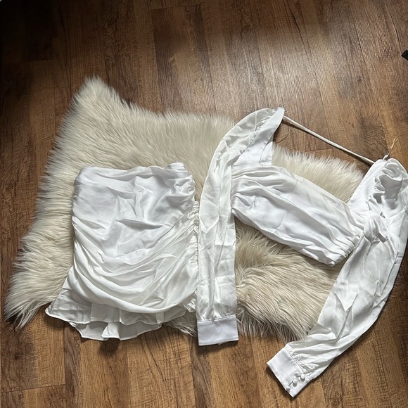 NOOKIE Cooper Skirt Set In White - Picture 4 of 7